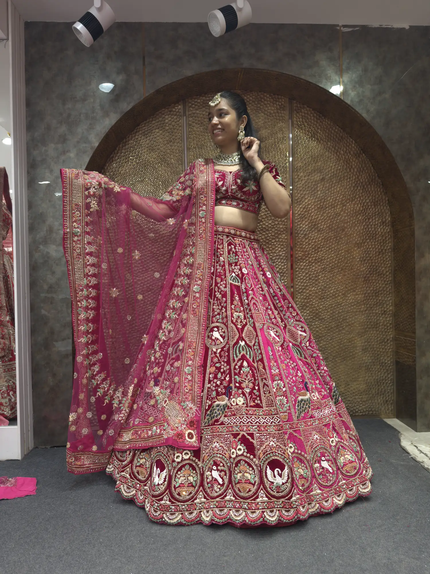 Micro Premium Bridal Lehenga With Handwork